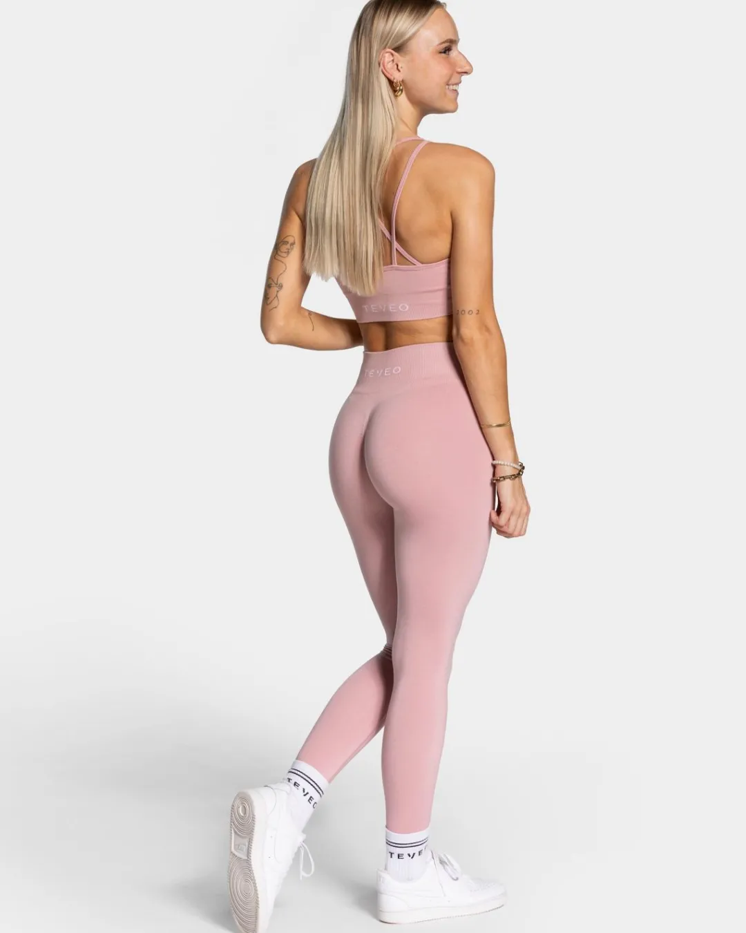 TEVEO Leggings & Pants*Timeless Scrunch Leggings "Rosa"