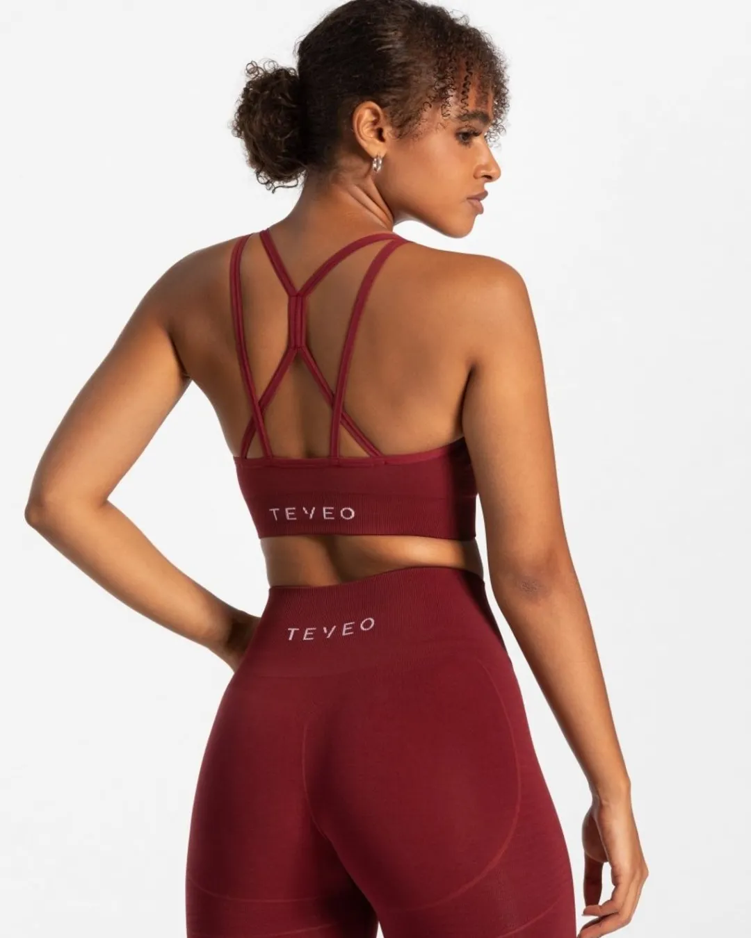 TEVEO Sports Bras*True Bh "Weinrot"