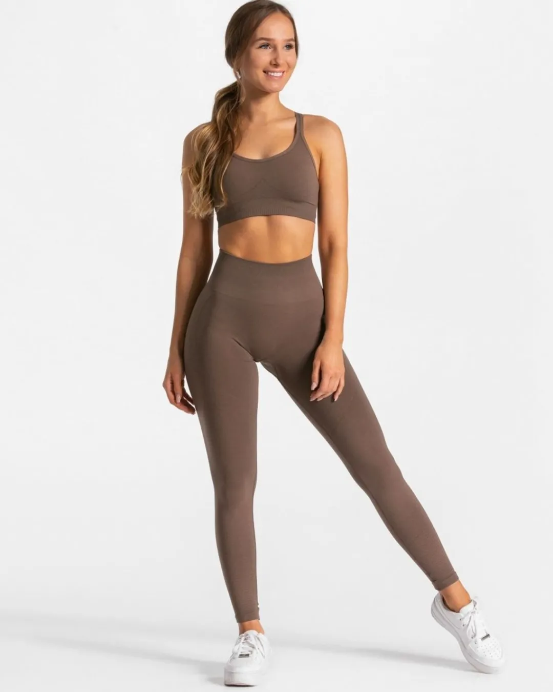 TEVEO Leggings & Pants*True Leggings "Braun"