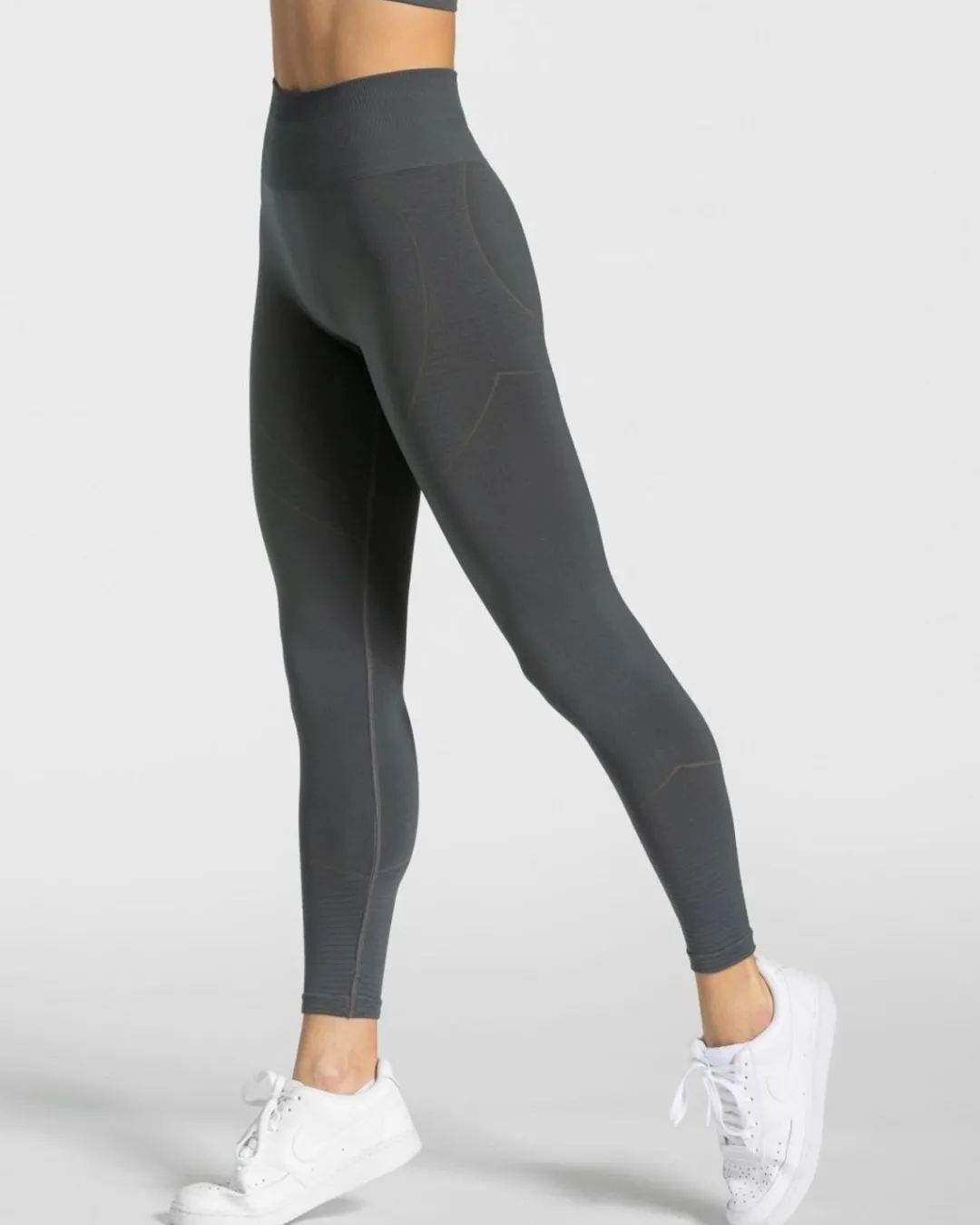 TEVEO Leggings & Pants*True Leggings "Dunkelgrau"