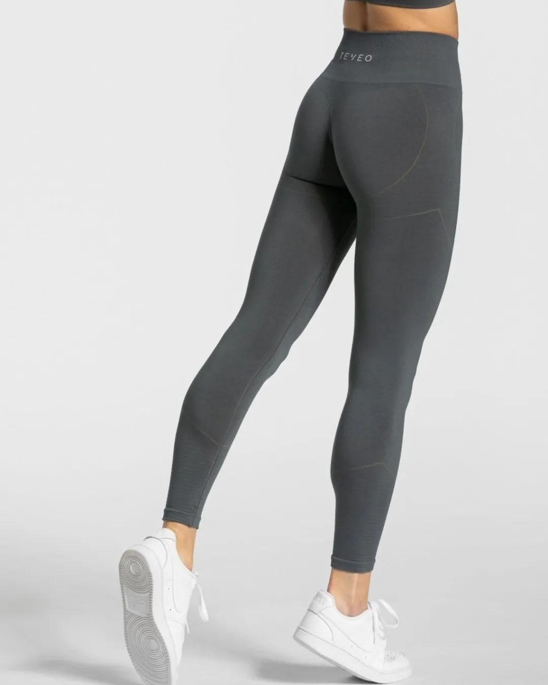 TEVEO Leggings & Pants*True Leggings "Dunkelgrau"