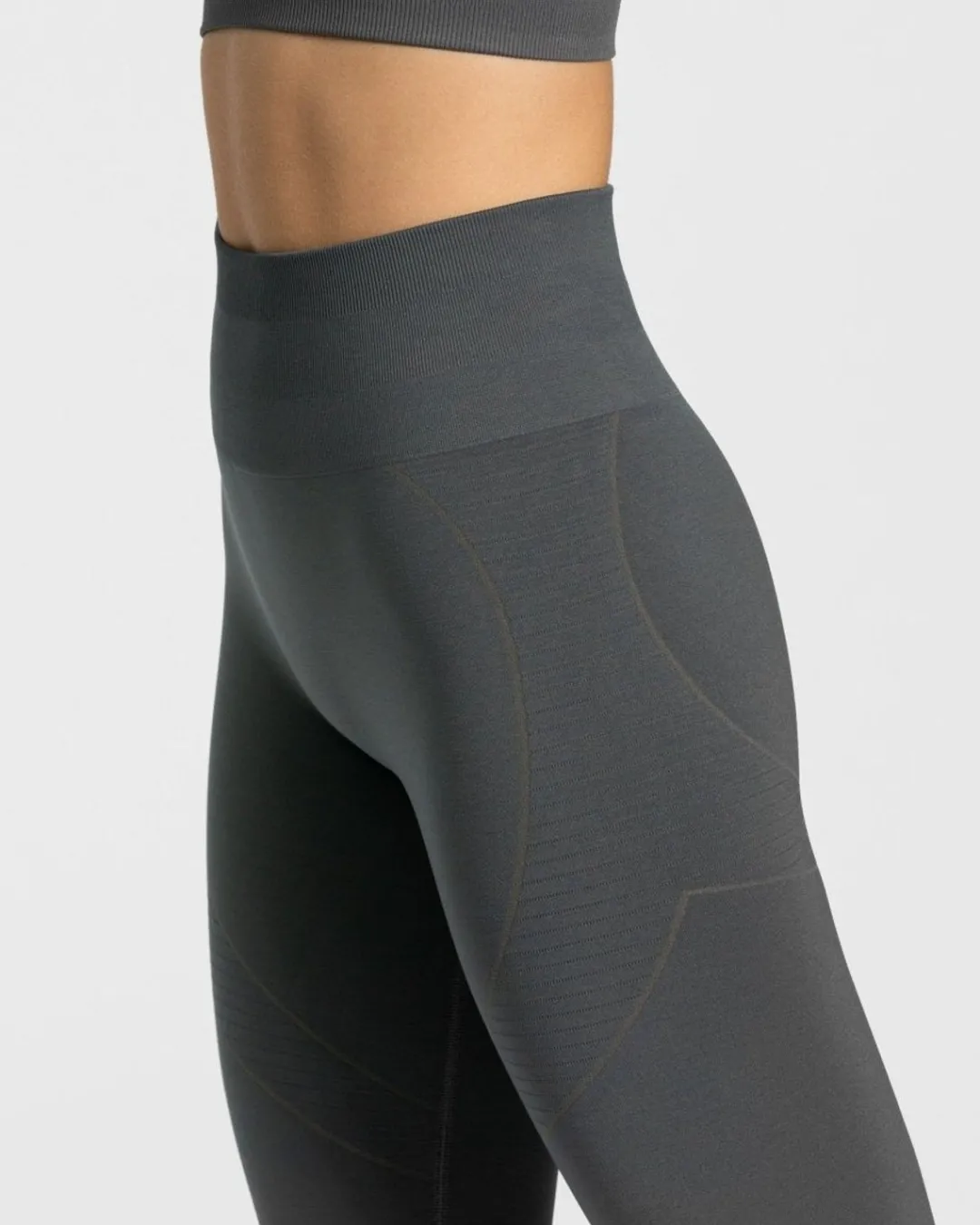 TEVEO Leggings & Pants*True Leggings "Dunkelgrau"