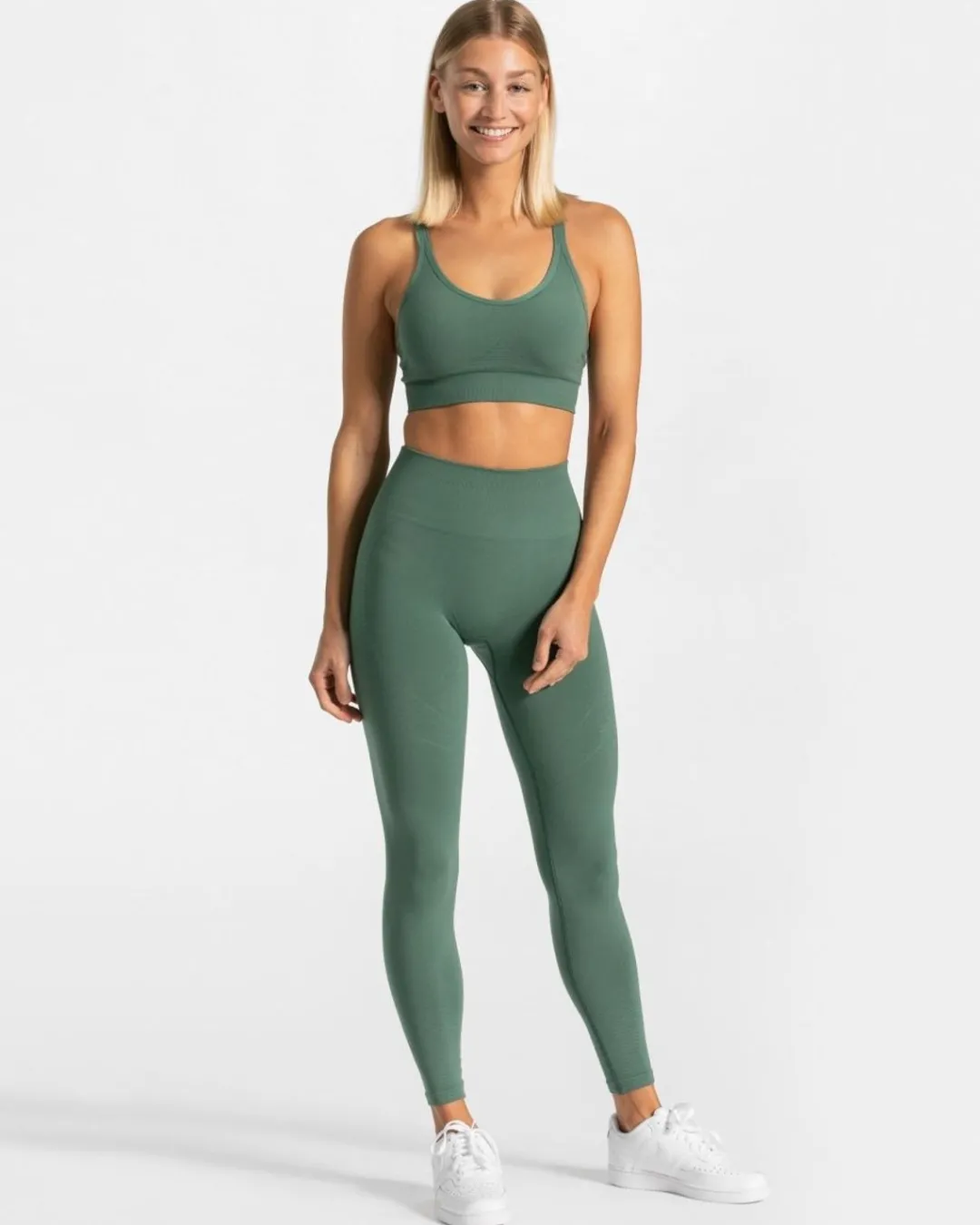 TEVEO Leggings & Pants*True Leggings "Dunkelgrun"
