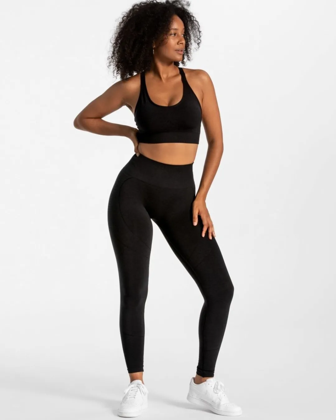 TEVEO Leggings & Pants*True Leggings "Schwarz"
