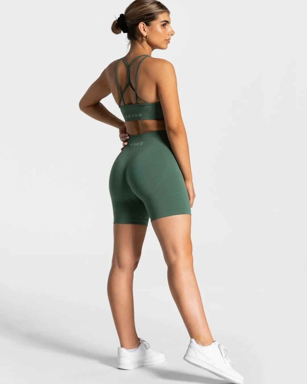 TEVEO Shorts*True Short "Dunkelgrun"