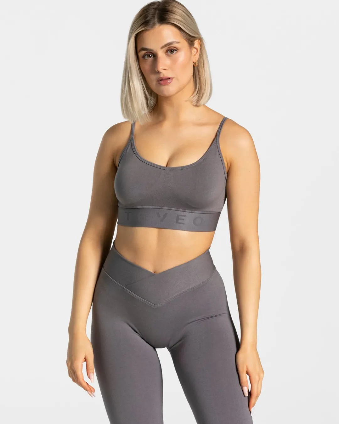 TEVEO Sports Bras*V-Shape Bh "Graphit"