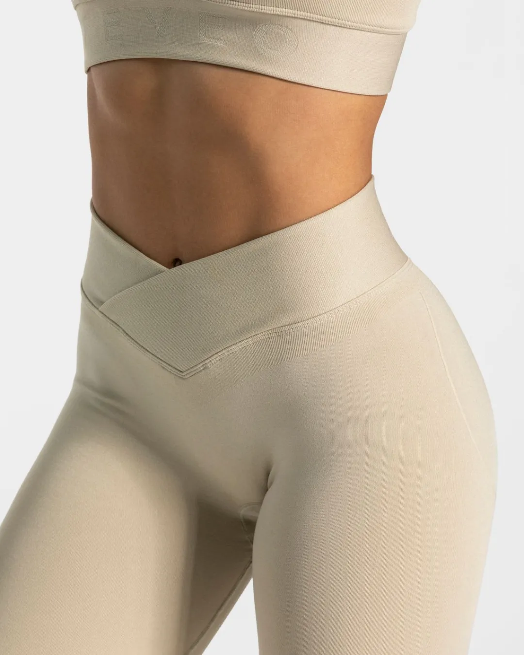 TEVEO Leggings & Pants*V-Shape Leggings "Sand"