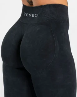 TEVEO Leggings & Pants*Acid Covert Scrunch Leggings