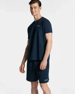 TEVEO T-Shirts*Arrival Fitted T-Shirt "Dunkelblau"