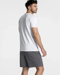 TEVEO T-Shirts*Arrival Fitted T-Shirt "Weis"