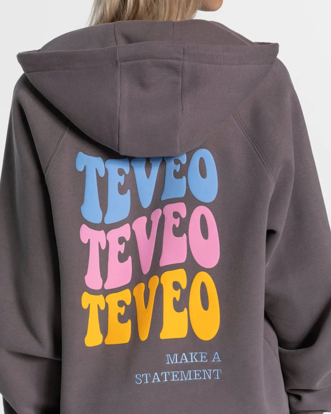 TEVEO Hoodies & Jackets*Candy Oversized Jacke "Graphit"