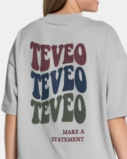 TEVEO T-Shirts*Candy Oversized T-Shirt 