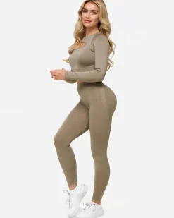TEVEO Leggings & Pants*Charming Scrunch Leggings 