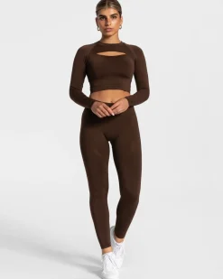 TEVEO Leggings & Pants*Charming Scrunch Leggings 