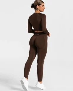 TEVEO Leggings & Pants*Charming Scrunch Leggings 