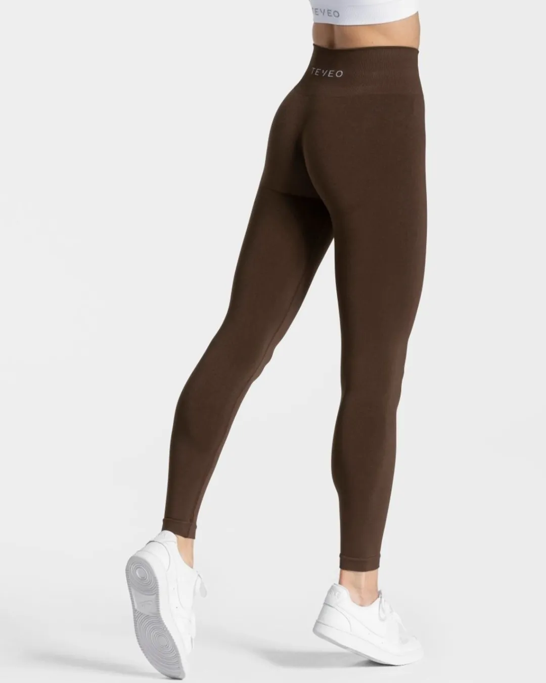 TEVEO Leggings & Pants*Classy Leggings "Dunkelbraun"