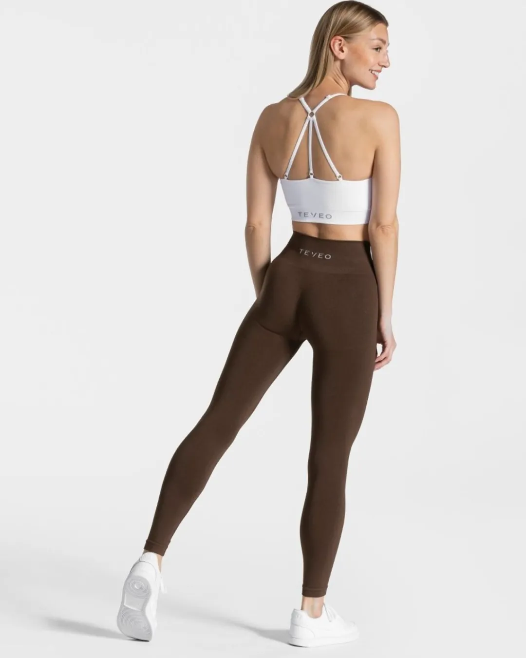 TEVEO Leggings & Pants*Classy Leggings "Dunkelbraun"