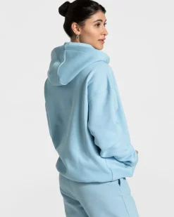 TEVEO Hoodies & Jackets*College Oversized Hoodie "Babyblau"