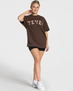 TEVEO T-Shirts*College Oversized T-Shirt 