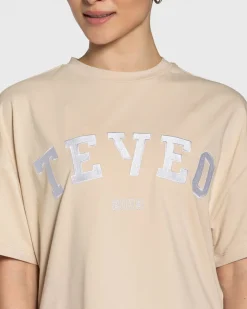 TEVEO T-Shirts*College Oversized T-Shirt