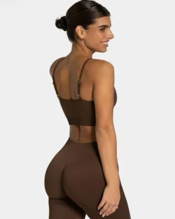 TEVEO Sports Bras*Elegant Bh "Dunkelbraun"