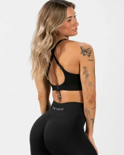 TEVEO Sports Bras*Everyday Support Bh "Schwarz"
