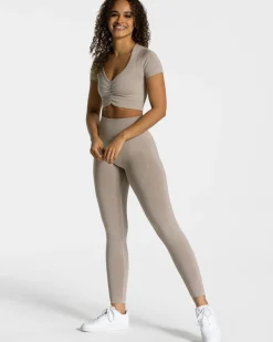 TEVEO Tops*Focus Crop Top 