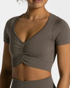 TEVEO Tops*Focus Crop Top