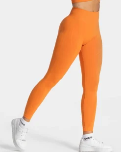 TEVEO Leggings & Pants*Focus Scrunch Leggings "Orange"