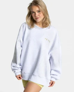 TEVEO Hoodies & Jackets*Signature Oversized Sweater "Lime"