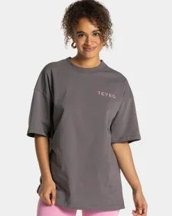 TEVEO T-Shirts*Signature Oversized T-Shirt "Graphit"