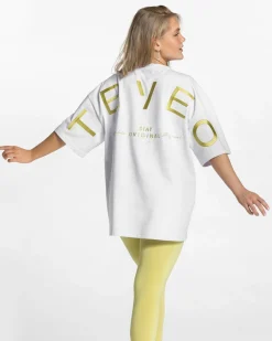 TEVEO T-Shirts*Signature Oversized T-Shirt "Lime"