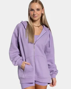 TEVEO Hoodies & Jackets*Statement Oversized Jacke "Flieder"