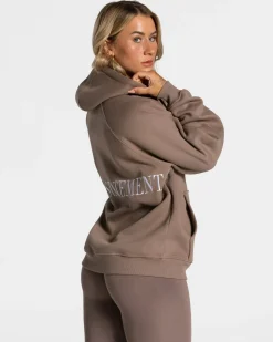 TEVEO Hoodies & Jackets*Statement Oversized Jacke "Mokka"