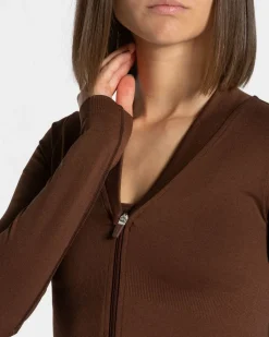 TEVEO Longsleeves*Statement Zip Jacke