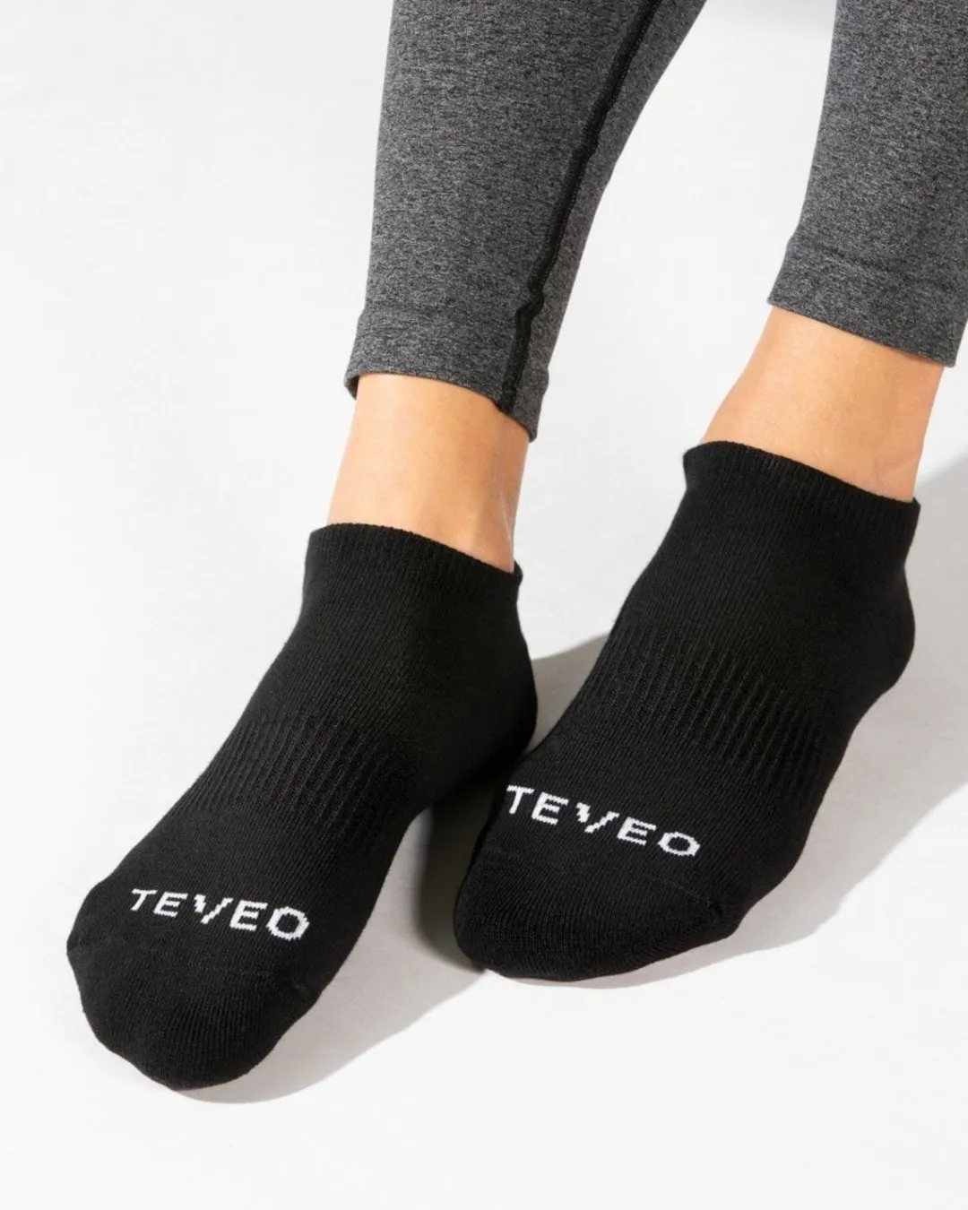 TEVEO Socks & Underwear* Active Socken (2Er) "Schwarz"