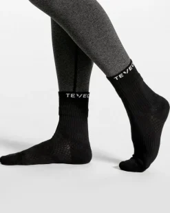 TEVEO Socks & Underwear* Air Socken (2Er) "Schwarz"