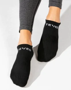 TEVEO Socks & Underwear* Sport Socken (2Er) "Schwarz"