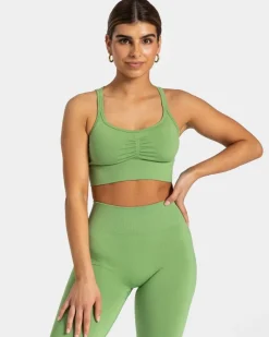 TEVEO Sports Bras*Timeless Scrunch Bh "Olive"
