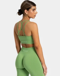 TEVEO Sports Bras*Timeless Scrunch Bh "Olive"