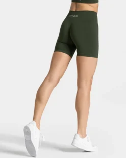 TEVEO Shorts*Timeless Scrunch Short "Khaki"