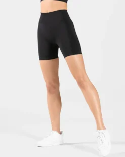 TEVEO Shorts*Timeless Scrunch Short "Schwarz"
