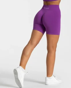 TEVEO Shorts*Timeless Scrunch Short "Violett"