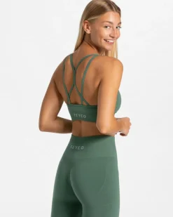 TEVEO Sports Bras*True Bh "Dunkelgrun"