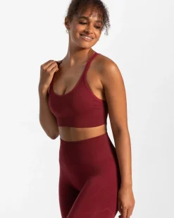 TEVEO Sports Bras*True Bh "Weinrot"