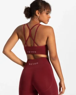TEVEO Sports Bras*True Bh "Weinrot"